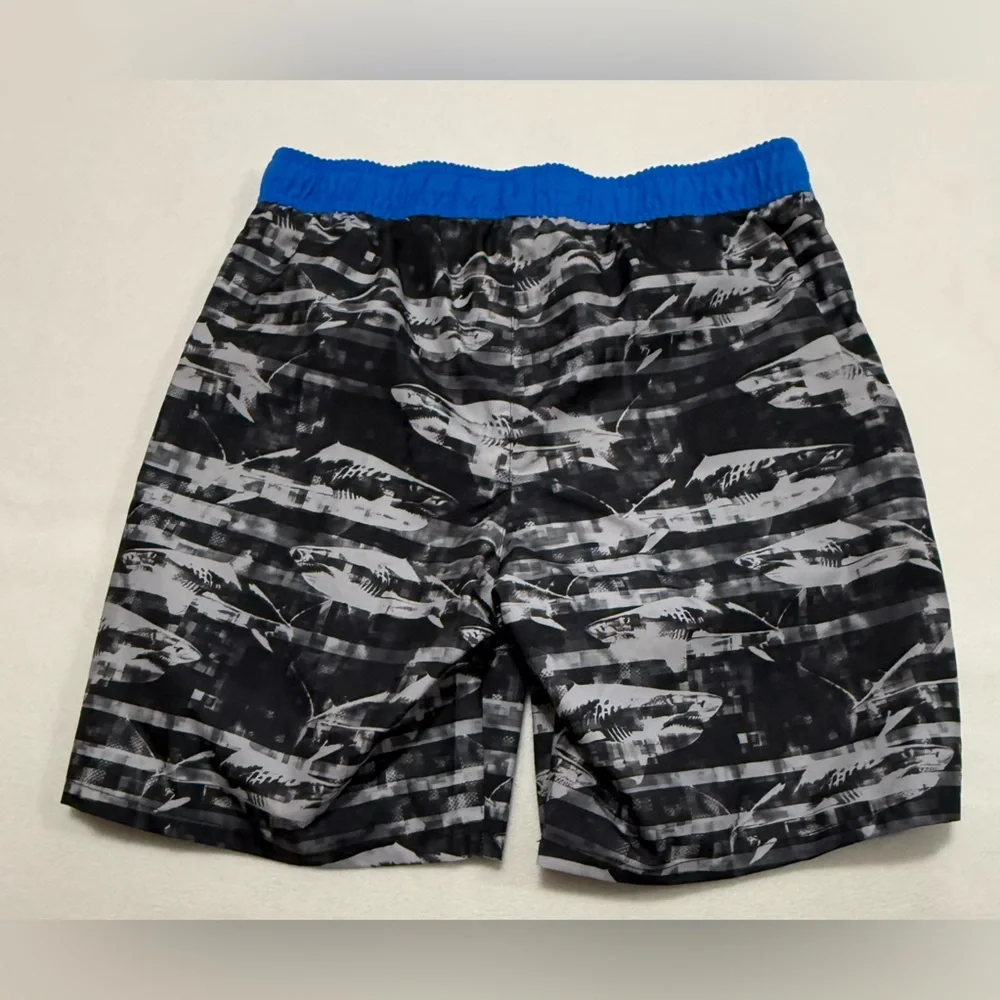 Boys L 14/16 Two Piece Set - Swim Trunks & Long Sleeve UPF 50+ Rashguard - NWT